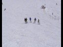 Formation slalom competition Formation slalom competition