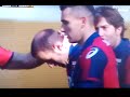 Il gol di Palacio ad aprire le marcature. Genoa-Lazio 3-2