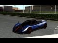 Pagani Zonda Cinque Roadster para GTA San Andreas vídeo 1