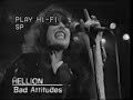 HELLION - Bad Attitude (promo video BW)