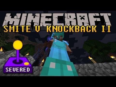 how to get knockback v in minecraft