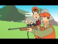 Cute Deer Hunting Safety Cartoon Video: Leave The Young Ones Alone