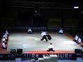 Lors du festival des arts martiaux de Namur, le club ACNAM (UBeA)présente une démonstration d'Aïkido.