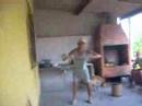 Amaro pisicologia dan�ando no Caruara