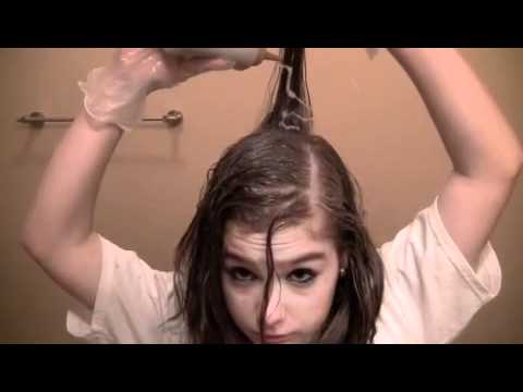 how to self dye hair blonde