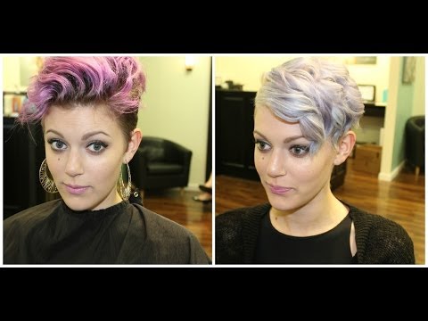 how to get kelly osbourne purple hair