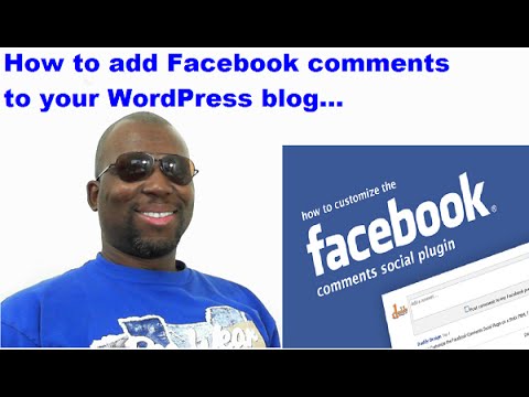 how to facebook comments wordpress