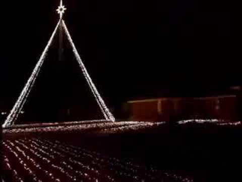 Computerized Christmas Lights -- Texas Sized