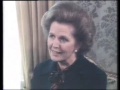60 minutes interview with then prime minister of the uk getting into a heated discussion with george negus