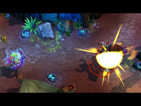 Dino Gnar Skin Spotlight Gameplay! (League of Legends / LoL Preview)