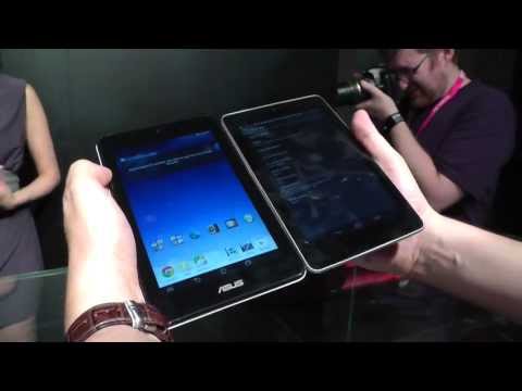 ASUS MeMO Pad HD 7 vs. Google Nexus 7 - Comparison at Computex 2013