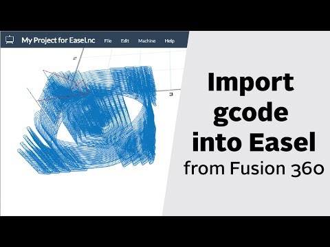 Import gcode from fusion 360