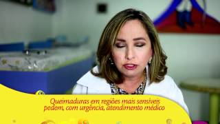 Queimadura em crianças: saiba o que fazer