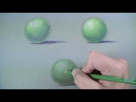how to draw with colored pencils