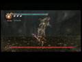 Ninja Gaiden 2 Master Ninja Chapter 6 Boss Dino Skeleton