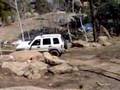Jeep Liberty Getting Pulled out of 2ft of Mud