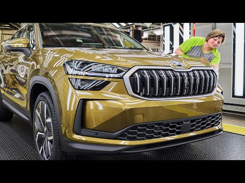 How are the New Skodas Made? 2024 Skoda Kodiaq & Superb Production Process