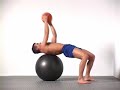 5 Swiss Ball Torso Twist