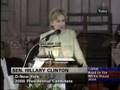 Hillary Quoting James Cleveland - I Don't Feel Noways Tired