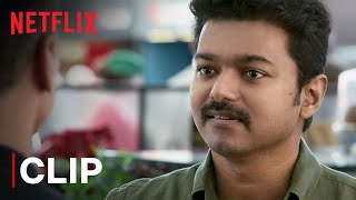 Thalapathy Vijay Mass Airport Scene  Mersal  Tamil