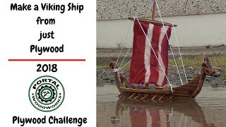 Steven Twydell Plywood Viking Ship