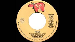 1978 HITS ARCHIVE: Grease - Frankie Valli (a #1 record--stereo 45)