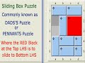 Two more Sliding Block Puzzles by chandru arni