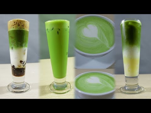 Tổng Hợp 4 Công Thức Matcha Green Tea