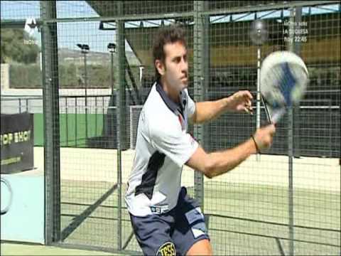 Fernando Poggi en el programa de padel En Accion 2 y 3