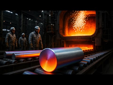 Así se FABRICA el TITANIO: el METAL que RESISTE TODO y mueve la INDUSTRIA GLOBAL