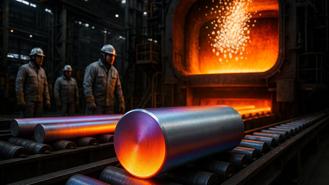 Así se FABRICA el TITANIO: el METAL que RESISTE TODO y mueve la INDUSTRIA GLOBAL