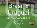 Futebol - Gols - Brasil x Uruguai [Sul-Americana]