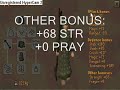runescape - all the barrows stat bonuses