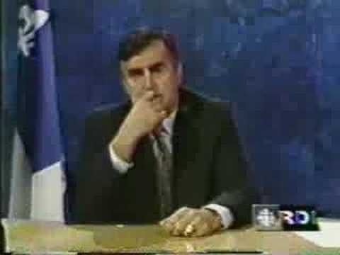 Lucien Bouchard discours pour le OUI
