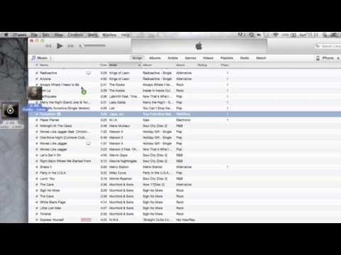 how to sync new iphone 6 to itunes