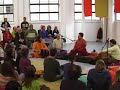 Ananda singing at Milan Yoga Festival
