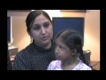 a video excerpt from bcm on this rare genetic condition called rothmund thomson syndrome. this was taken after the  1st rothmund-thomson syndrome (rts) meeting in 2007 in houston and features ria chadha an eight year old girl from england. 

her characteristic features include 

?	a characteristic rash: poikiloderma
?	small stature
?	hyperkeratosis (thickened skin)
?	skeletal dysplasias, radial ray defects where she cannot fully turn her arm
?	dental and nail abnormalities
?	gastrointestinal disturbance
?	thyroid problems
?	calcium and vitamin d, e deficiencies
?	thin bones etc


it features the leading specialist n this area dr lisa wang who is particularly studying the highly problematic bone (osteosarcoma) and skin cancer which are some of the other features of this syndrome.

note some people consider rts to be a premature aging condition, however this is not proven.
