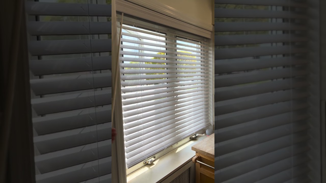 Custom Faux Wood Blinds