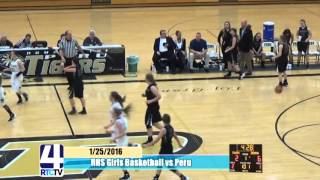 RHS Girls Basketball vs Peru Lady Tigers