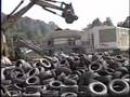 HogZilla Tub Grinder Processing Tires