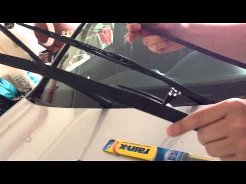Honda Accord Windshield Wiper replacement easy DIY cheap 2008 2009 2010 2011 2012 8th generation