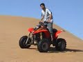 Between Swakopmund & Walvis bay, Namibia lie the most amazing sand dunes.. sculptured by the high speed winds from the cold Atlanti ocean... Explore these sleeping giants with Quad bikes....Enjoy!
