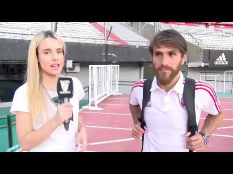 Ponzio, tras la victoria en el Monumental