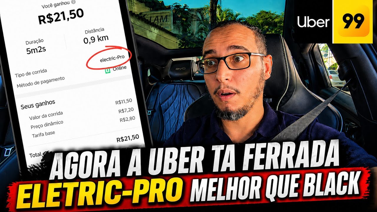 Primeiro dia da 99 ELETRIC PRO no Rio de Janeiro. Será que foi bom?
