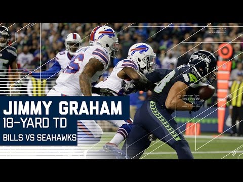 Video: Jimmy Graham Hurdle & Second Incredible One-Handed Touchdown Catch | Bills vs. Seahawks | NFL