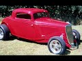 1934 Ford 3 Window Coupe Hot Rod (FOR SALE) With Music