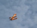 Jungmann & Jungmeister displaying while the spitfires formated in the hold, lovely lighting here.
