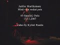 Jarkko Martikainen - Minä vien roskat pois (live)