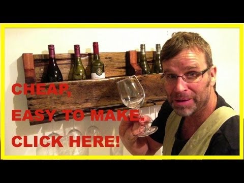 how to build wine racks