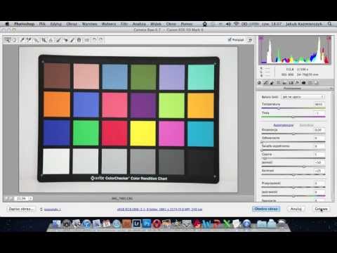 Profilowanie aparatu przy użyciu X-Rite Color Checker - poradnik wideo